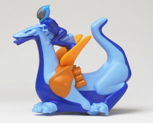 Dragon Booster Happy Meal Toy: Shock-Ra and Khatah