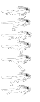 Dragon Booster Fan Art: Wyldfyr Running